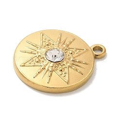 Подвески из нержавеющей стали 304 со стразами&nbsp;STAS-I322-58G