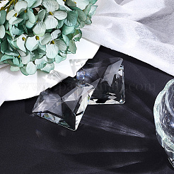 Прозрачные стеклянные подвески&nbsp;GLAA-SP0001-18A