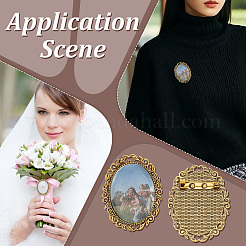 Наборы для изготовления брошей своими руками&nbsp;DIY-PH0032-29AG