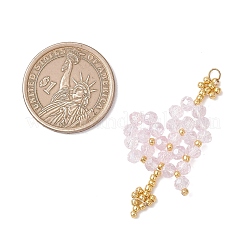 Стеклянные подвески&nbsp;PALLOY-MZ01235-01