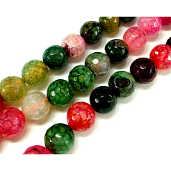 Природные Агат бисера нити&nbsp;G-G882-10mm-C07-2