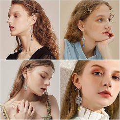 Набор для самостоятельного изготовления ювелирных изделий из сплава сережек&nbsp;DIY-YW0011-89