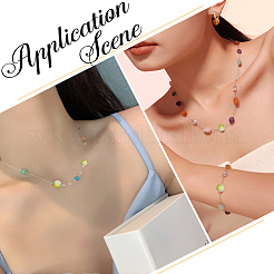 376шт кошачий глаз бусины&nbsp;CE-PA0001-01D