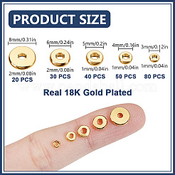 Spacer бисер латунные&nbsp;KK-DR0001-37