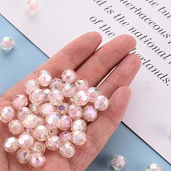 Прозрачные акриловые бусины&nbsp;TACR-S152-04B-SS2112