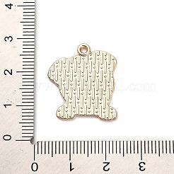 Эмалевые подвески в виде щенка животного&nbsp;FIND-V001-03G-06