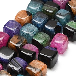 Природный агат бисер нитей&nbsp;G-F820-O01-01I