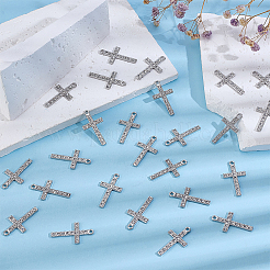 Подвески со стразами из сплава 50 шт.&nbsp;FIND-ME0002-13P