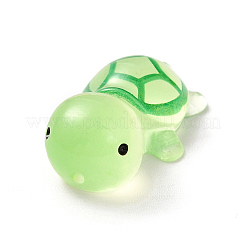 Кабошоны морских животных из светящейся полупрозрачной смолы RESI-D055-01E