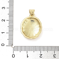 Подвески из латуни с эмалью в стойку&nbsp;KK-Z064-02G-01