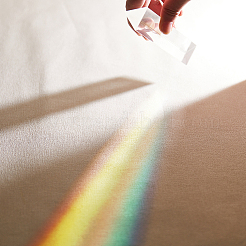 5шт. 5 стиля стеклянная тройная призма&nbsp;GLAA-FH0001-79