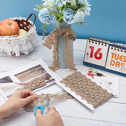 5 ярд кружевной отделки из полиэстера&nbsp;OCOR-GF0001-97