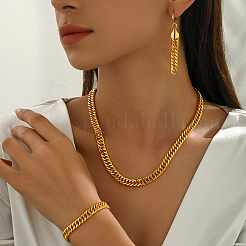 Комплекты из латунных кубинских цепочек&nbsp;YY0535