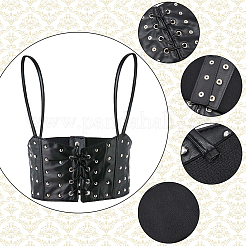 1 шт. поясной ремень из искусственной кожи&nbsp;AJEW-WR0002-03B