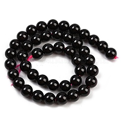 Мозамбикские импортные круглые бусины из натурального граната класса АААА&nbsp;G-E300-AAAA-10mm