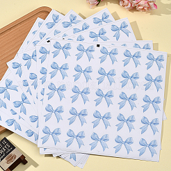 Наклейки с бантом pp&nbsp;DIY-WH20007-281A