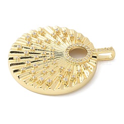 Латунные микро проложить кубического циркония подвески&nbsp;KK-K298-47G