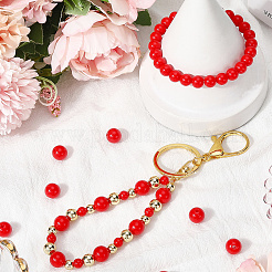 Непрозрачные акриловые бусины&nbsp;MACR-SP0001-85A