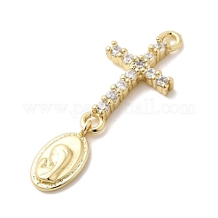 Латунные микро проложить кубического циркония подвески&nbsp;KK-H529-23G