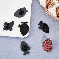 Творческие броши из цинкового сплава&nbsp;JEWB-SC0001-04