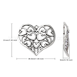 Валентина уникальные подарки для бойфрендов сплава подвесками&nbsp;PALLOY-A11-3231-AS-FF