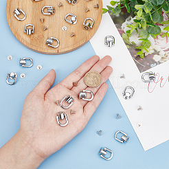 20 комплект из литого сплава с D-образной головкой и завинчивающейся кнопкой&nbsp;PURS-GF0001-02P