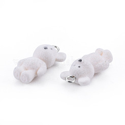 Подвески из непрозрачной смолы RESI-T053-14