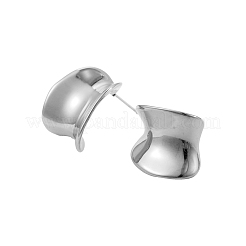 Серьги-гвоздики из нержавеющей стали 304&nbsp;STAS-OY003-63P