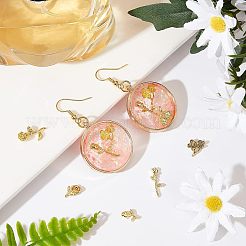 Цветок сплава кабошоны&nbsp;MRMJ-OC0001-96-RS