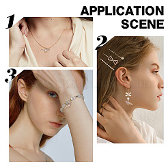 12шт латунные подвески с микропаве и кубическим цирконием&nbsp;KK-SC0003-17-RS