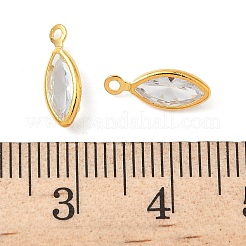 Латунные микро проложить кубического циркония подвески&nbsp;KK-S336-01G-B