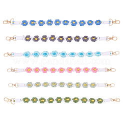 6 шт. двухцветный хлопковый шнур&nbsp;AJEW-TA0002-37