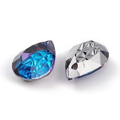 Подвески из тисненого стекла со стразами&nbsp;GLAA-J101-05B-001BB