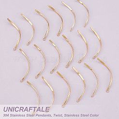 30 шт. подвески из нержавеющей стали 304&nbsp;STAS-UN0058-97G