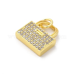 Латунные микро проложить кубического циркония подвески&nbsp;KK-S511-24G