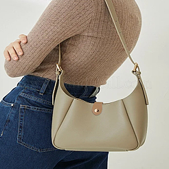 5 комплект из 5-х цветных замков из искусственной кожи с кнопкой-застежкой&nbsp;FIND-LP0004-42