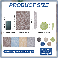 9 шт. 9 стиля декораций из ПВХ&nbsp;DIY-FG0008-07