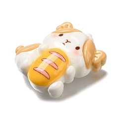 Кабошоны из непрозрачной смолы в форме кошки&nbsp;RESI-S10-02B