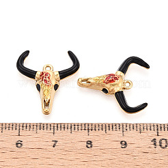 Подвески из нержавеющей стали 304 с эмалью&nbsp;STAS-N124-09D-G