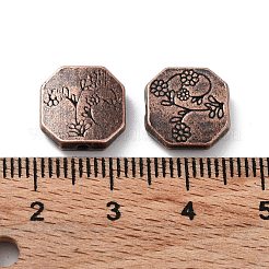 Сплавочные овальные бусины тибетского стиля &nbsp;FIND-Q094-32R