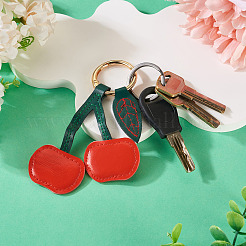 1 шт. брелки из искусственной кожи&nbsp;KEYC-TA0001-46C