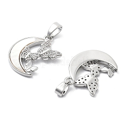 Латунные микро проложить кубического циркония подвески&nbsp;KK-L222-013P