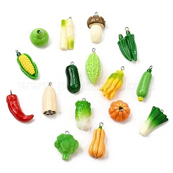 Подвески из непрозрачной смолы&nbsp;CRES-D313-03P