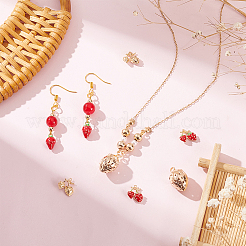 8шт 4 стиля латунные подвески&nbsp;KK-BC0010-09