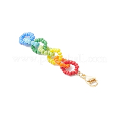 Стеклянные цепочки подвесные украшения&nbsp;HJEW-TA00358