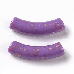 Непрозрачные акриловые бусины&nbsp;X-OACR-A016-04