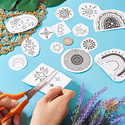 64 узор из нетканого материала&nbsp;DIY-TAC0100-003