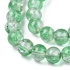 Выпечки окрашенные нити шарик хруст стекла&nbsp;CCG-S001-10mm-19