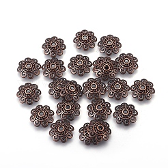 Крышки для бусин тибетского стиля&nbsp;LS-TIBEB-00955-R-NR