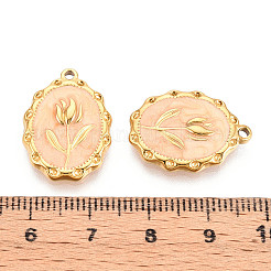 Подвески из нержавеющей стали 304 с эмалью&nbsp;STAS-N110-27A-G